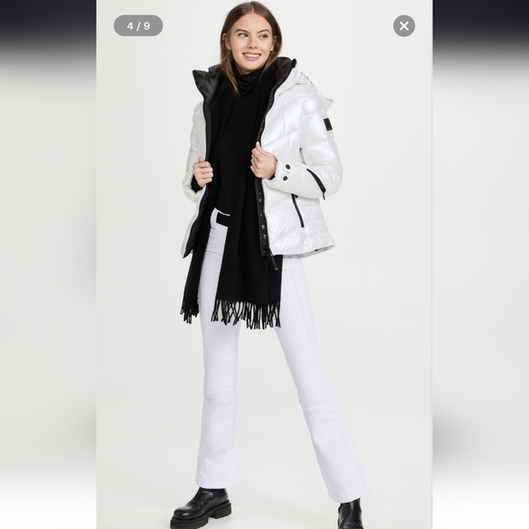 Bogner Fire and Ice Saelly Quilted Ski Jacket Off White - Picture 5 of 13